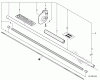 Echo HCA-265 - Hedge Trimmer, S/N: S69311001001 - S69311999999 Ersatzteile Main Pipe Assembly, Driveshaft