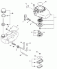 Echo HCR-151 - Hedge Trimmer, S/N: 06001001 - 06999999 Ersatzteile Starter, Fuel System, Clutch