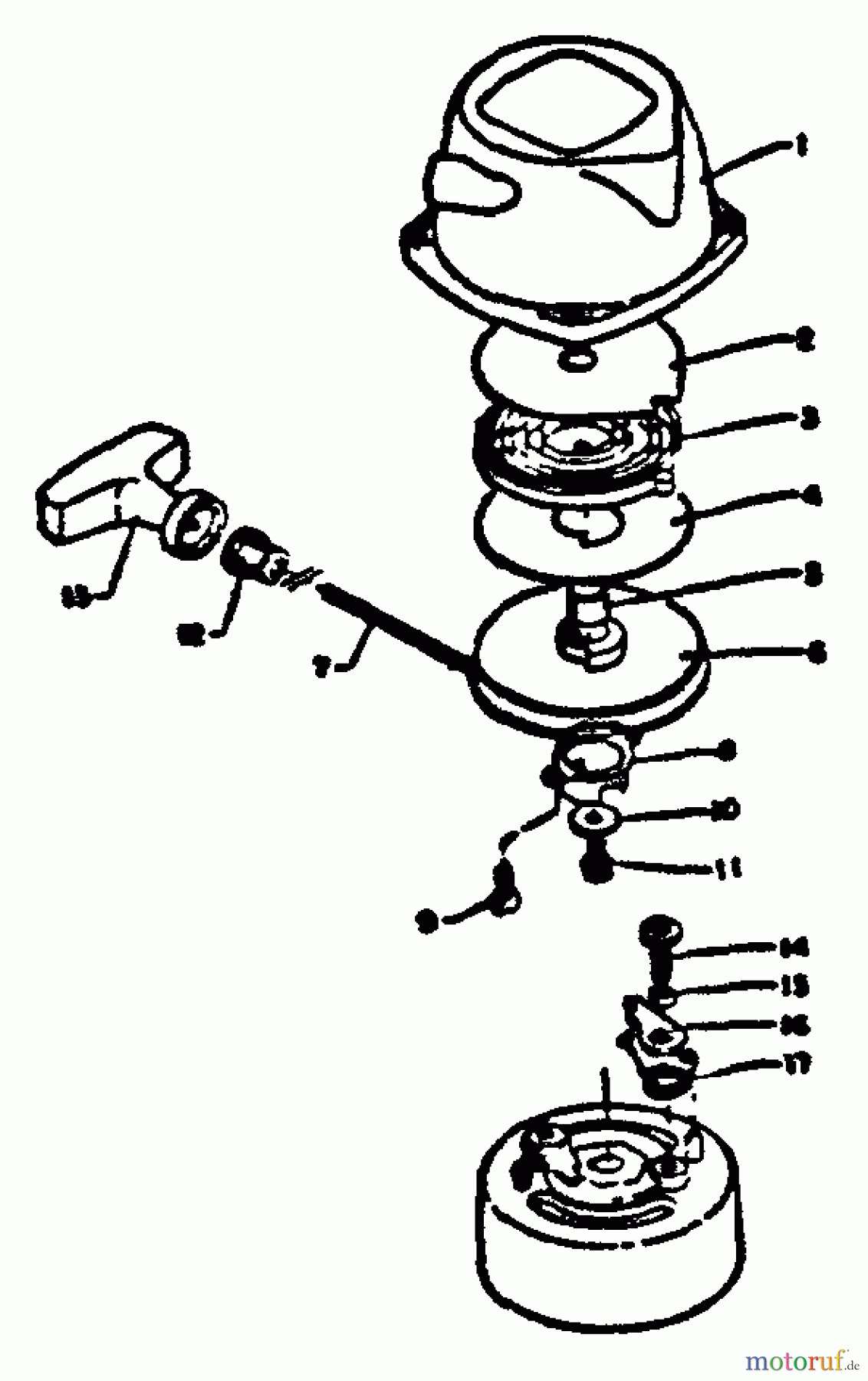 Echo Heckenscheren HT-200 - Echo Hedge Trimmer Starter