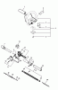 Echo SHC-1700 - Shaft Hedge Trimmer (Type 1E) Ersatzteile Driveshaft, Handles, Throttle  S/N: 504768 - 599999