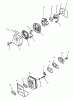 Echo SHC-1700 - Shaft Hedge Trimmer (Type 1) Ersatzteile Intake, Air Cleaner, Exhaust