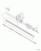 Echo SHC-210 - Shaft Hedge Trimmer, S/N: 07001001 - 07999999 Ersatzteile Main Pipe Assembly  S/N: 07001001 - 07001057