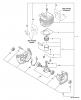 Echo SRM-211i - String Trimmer, S/N:06001001 - 06999999 Ersatzteile Engine, Short Block -- SB1065