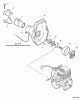 Echo SHC-210 - Shaft Hedge Trimmer, S/N: 10001001 - 10999999 Ersatzteile Fan Case, Clutch