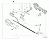 Echo PPF-225 - Pole Saw / Pruner, S/N: S63212001001 - S63212999999 Ersatzteile Control Handle, Control Cable Assembly  S/N: S63212032107 - S63212999999