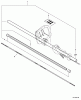 Echo SHC-225 - Shaft Hedge Trimmer, S/N: S85513001001 - S85513999999 Ersatzteile Main Pipe Assembly, Driveshaft