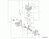 Echo PPF-225 - Pole Saw / Pruner, S/N: S63212001001 - S63212999999 Ersatzteile Engine, Short Block -- SB1096
