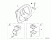 Echo SHC-225S - Shaft Hedge Trimmer, S/N: S86213001001 - S86213999999 Ersatzteile Front Handle