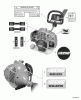 Echo SHC-225S - Shaft Hedge Trimmer, S/N: S86213001001 - S86213999999 Ersatzteile Labels