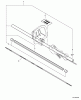 Echo SHC-225S - Shaft Hedge Trimmer, S/N: S86213001001 - S86213999999 Ersatzteile Main Pipe Assembly