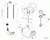 Echo PAS-260 - Power Unit, S/N: S68711001001 - S68711999999 Ersatzteile Fuel System