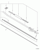 Echo SHC-260 - Shaft Hedge Trimmer, S/N: 05001001 - 05999999 Ersatzteile Main Pipe Asy, Flexible Driveshaft