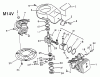Echo M14V A1Z0 - Lawn Mower Engine Ersatzteile Engine, Fan Housing, Engine Mount
