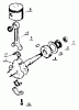 Echo CS-802S - Chainsaw Ersatzteile Crankshaft, Piston