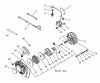 Echo CS-1201 - Chainsaw Ersatzteile Ignition, Starter Assembly