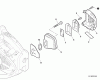 Echo CS-271T - Chainsaw, S/N: C21211001001 - C21211999999 Ersatzteile Exhaust