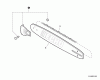 Echo CS-271T - Chainsaw, S/N: C21211001001 - C21211999999 Ersatzteile Standard Guide Bar, Saw Chain, Kick Guard