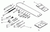 Echo CS-802S - Chainsaw Ersatzteile Tools