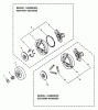 Echo CS-301 - Chainsaw, S/N: 04001001 - 04999999 Ersatzteile Clutch