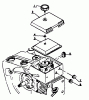 Echo CS-302S - Chainsaw, S/N: 30501 - 64670 Ersatzteile Air Cleaner