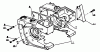 Echo CS-302S - Chainsaw, S/N: 30501 - 64670 Ersatzteile Crankcase