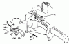Echo CS-302S - Chainsaw, S/N: 30501 - 64670 Ersatzteile Handles, Rear