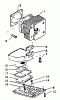 Echo CS-302S - Chainsaw, S/N: 64671 - 99999 Ersatzteile Engine, Exhaust