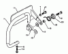 Echo CS-302S - Chainsaw, S/N: 64671 - 99999 Ersatzteile Handles, Front