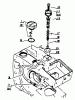 Echo CS-302S - Chainsaw, S/N: 64671 - 99999 Ersatzteile Oiler Sys