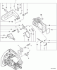Echo CS-303T - Chainsaw, S/N: C26111001001 - C26111999999 Ersatzteile Chain Brake