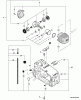 Echo CS-303T - Chainsaw, S/N: C26111001001 - C26111999999 Ersatzteile Engine, Short Block -- SB1108, Engine Cover