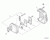 Echo CS-303T - Chainsaw, S/N: C26111001001 - C26111999999 Ersatzteile Exhaust