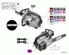 Echo CS-303T - Chainsaw, S/N: C26111001001 - C26111999999 Ersatzteile Labels