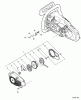 Echo CS-306 - Chainsaw, S/N: 04001001 - 04999999 Ersatzteile Starter  S/N: 04001001 - 04002300