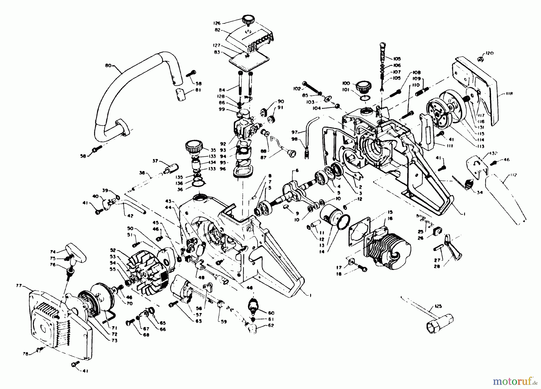  Echo Sägen, Kettensägen CS-315 - Echo Chainsaw, S/N: 058001 - 090010 Unit Complete