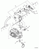 Echo CS-330T - Chainsaw, S/N: C04212001001 - C04212999999 Ersatzteile Handles, Throttle Control