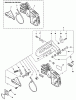 Echo CS-3400 - Chainsaw (Type 1) Ersatzteile Chain Brake Assembly