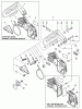 Echo CS-3400 - Chainsaw (Type 1E) Ersatzteile Chain Break Assembly