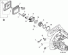 Echo CS-341 - Chainsaw, S/N: 02001001 - 02999999 Ersatzteile Intake  S/N: 02001001 - 02008444