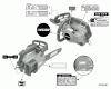 Echo CS-341 - Chainsaw, S/N: 02001001 - 02999999 Ersatzteile Labels