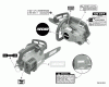 Echo CS-341 - Chainsaw, S/N: C07611001001 - C07611999999 Ersatzteile Labels
