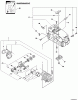 Echo CS-3450 - Chainsaw (Type 1) Ersatzteile Engine, Short Block, Cylinder Cover