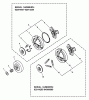 Echo CS-346 - Chainsaw, S/N: 04001001 - 04999999 Ersatzteile Clutch