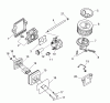 Echo CS-3500 - Chainsaw Ersatzteile Intake, Exhaust