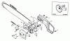 Echo CS-351VL - Chainsaw Ersatzteile Clutch, Cutting Attch
