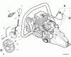 Echo CS-352 - Chainsaw, S/N: C19711001001 - C19711999999 Ersatzteile Ignition