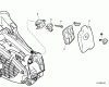 Echo CS-360T - Chainsaw, S/N: 10001001 - 10999999 Ersatzteile Intake  S/N: 10001422 - 10999999