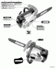 Echo CS-360T - Chainsaw, S/N: 10001001 - 10999999 Ersatzteile Labels