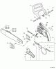 Echo CS-370 - Chainsaw, S/N: 09001001 - 09999999 Ersatzteile Chain Brake, Guide Bar, Saw Chain  S/N: 09015541 - 09999999