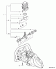 Echo CS-370 - Chainsaw, S/N: C08911001001 - C08911999999 Ersatzteile Engine, Short Block -- SB1088